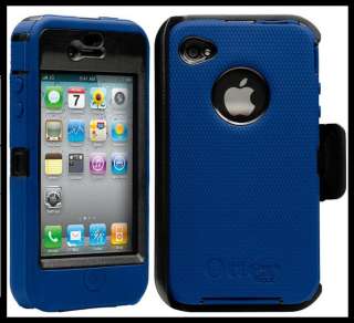Blue OtterBox Defender Case For AT&T Verizon iPhone 4/4S
