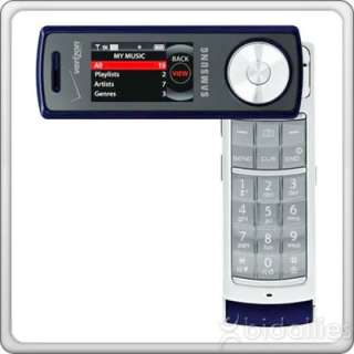 NEW VERIZON SAMSUNG JUKE U470 MP3 GPS BLUETOOTH CAMERA PHONE BLUE 
