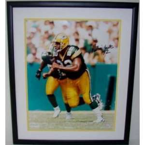  New Reggie White SIGNED Framed 16x20 SCARCE   Autographed 