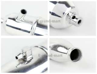 hsp car parts aluminum exhaust pipe item no 02124 length 130mm for 1 