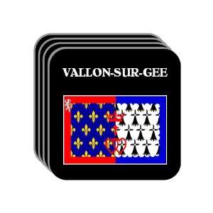  Pays de la Loire   VALLON SUR GEE Set of 4 Mini Mousepad 