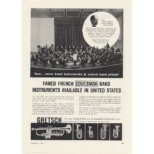  1960 Gretsch Couesnon Band Instruments Goldman Band Print 