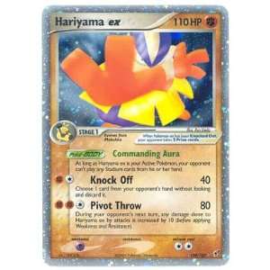  Pokemon EX Deoxys #100 Hariyama ex Holofoil Card Toys 