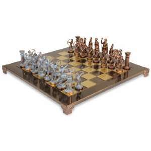  Archers Copper Chess Set Package   Brown Toys & Games