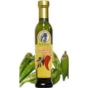 Ariston Roasted Chili Infused Gourmet Olive Oil:  Grocery 