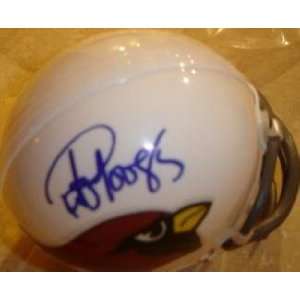  Rob Moore (Arizona Cardinals) Football Mini Helmet: Sports 