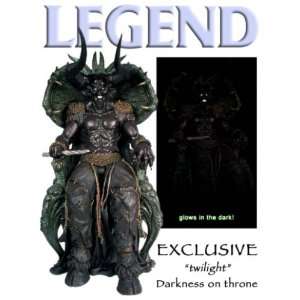   OF DARKNESS on Throne LIMITED Edition Statue TWILIGHT (Black) Variant