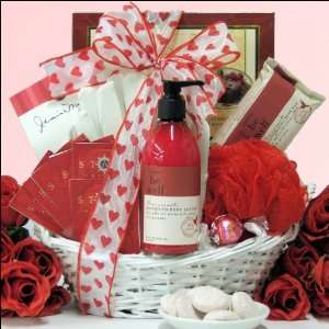 Be Well Pomegranate Spa Retreat: Valentines Day Spa Gift Basket 