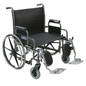   Heavy Duty Wheelchair with Various Arm Styles