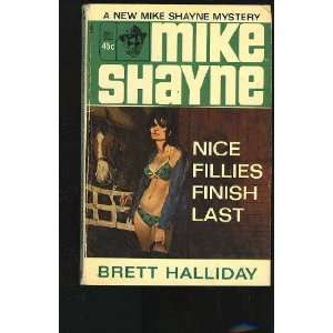  Nice Fillies Finish Last Brett Halliday, Robert McGinnis Books