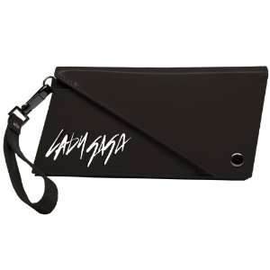  Lady Gaga Fever Black Leather Purse Case for Apple iPhone 