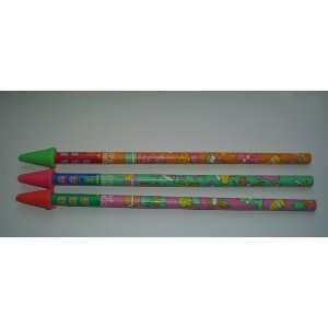  Comical Party HB #2 School Pencil, Eraser. 12 Pack. Toys 