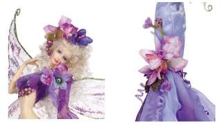 Amethyst Purple Lily Fairy   Flower Fairies Tassel Doll  