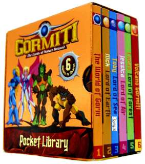 Gormiti Pocket Library 6 Board Books Collection Set  