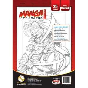  Manga Comic Book Art Pages Boards with Non photo Blue 