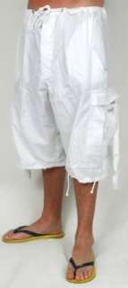  USC White Cargo Shorts Clothing