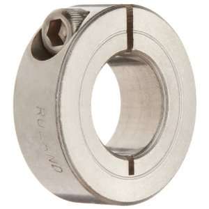 Ruland CL 36 SS One Piece Clamping Shaft Collar, Stainless Steel, 2 