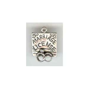  Silverflake  Wedding Charms  Marriage License_1 Jewelry