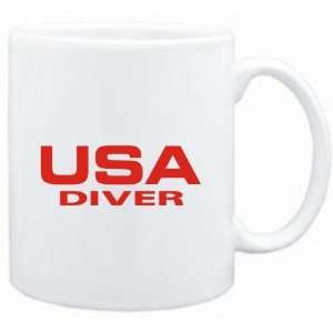  Mug White  USA Diver / ATHLETIC AMERICA  Sports: Sports 