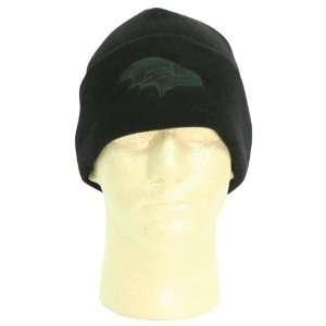  Baltimore Ravens Cuffed Tonal Logo Winter Knit Hat   Black 