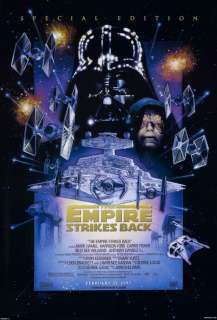 Star Wars / Empire Strikes Back / Return Jedi original movie poster 
