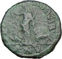   251AD DACIA Moesia Eagle Lion LEGIONS Rare Ancient Roman Coin  