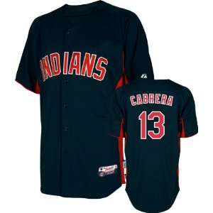 Asdrubal Cabrera Jersey Youth Majestic Navy/Scarlet Authentic Cool 