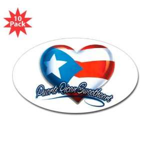   ) (10 Pack) Puerto Rican Sweetheart Puerto Rico Flag: Everything Else