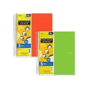  Mead  Trend Notebooks, Perforated, 5 Subject, 200/Sht 