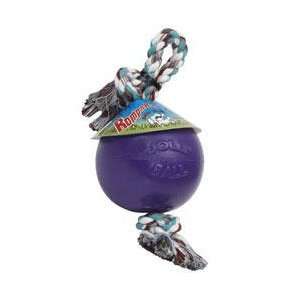 Jolly Pets Romp n Roll Purple Colored Dog Toy  8 diameter 
