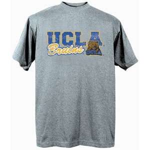 UCLA Bruins NCAA Dark Ash Short Sleeve T Shirt Medium