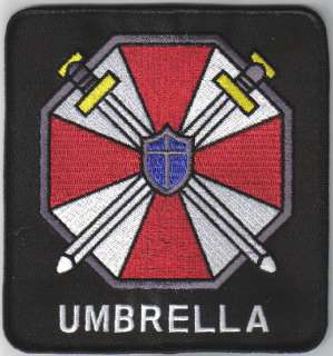 Resident Evil Umbrella Corporation Logo Lg Jacket Patch  