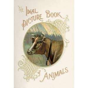Paper poster printed on 12 x 18 stock. Ideal Picture Book of Animals