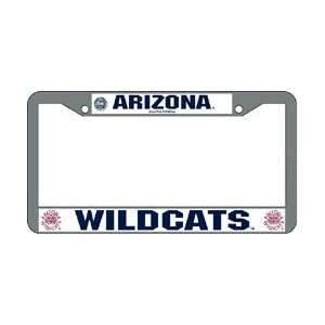  Arizona Wildcats Chrome License Plate Frame Sports 