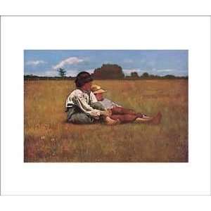   Pasture   Artist: Winslow Homer  Poster Size: 28 X 22: Home & Kitchen