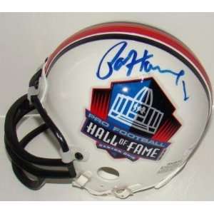 Autographed Paul Hornung Mini Helmet   HOF JSA   Autographed NFL Mini 