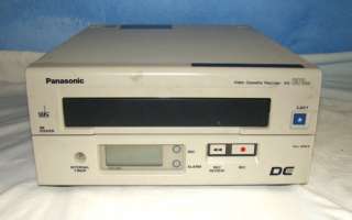 Panasonic AG 1070DC Time Lapse 12/24 Hr VCR DC  