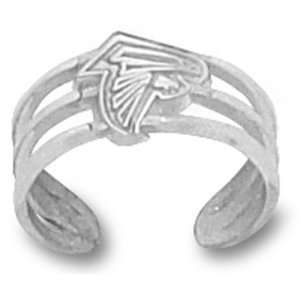  Atlanta Falcons NFL New Logo Toe Ring (Silver) Sports 
