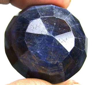 151.50 CT NATURAL UNTREATED UNHEATED BLUE SAPPHIRE ROUND SHAPED 