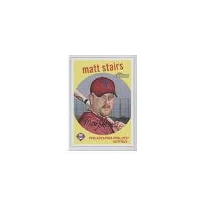    2008 Topps Heritage #703   Matt Stairs SP: Sports Collectibles