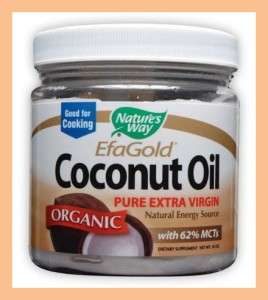 Natures Way Organic Coconut Oil 16 oz Tub  