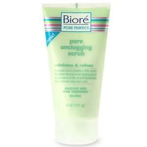  Biore Pore Unclogging Scrub Exfoliates & Refines 6.25 Oz 