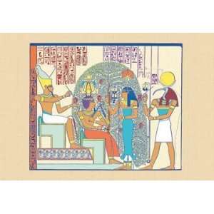  Exclusive By Buyenlarge Atum Ramses II and Sefekh 12x18 