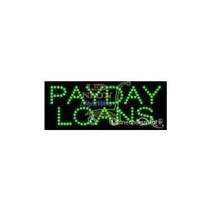  Payday Loans LED Business Sign 8 Tall x 24 Wide x 1 