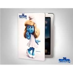  Smurfette Faux Leather Protective Case for iPad 2 