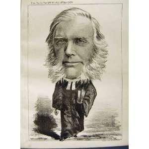  Portrait Rev. Dr. Cairns Bailie 1879 Glasgow Conscience 