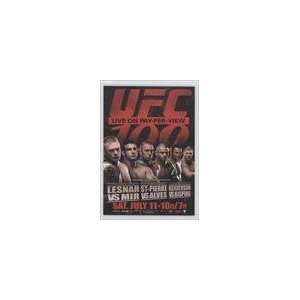  2009 Topps UFC Fight Poster (Trading Card) #NNO   UFC 100 