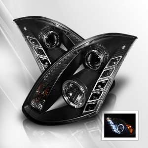  Infiniti G35 2DR 03 04 05 06 07 R8 style LED Projector 