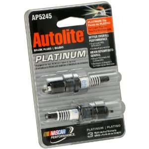  Autolite 5245DP2 Copper Core Spark Plug, 2 per Card 