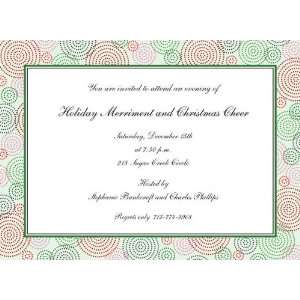  Concentric Christmas Invitations by Noteworthy Collections 